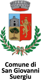 Stemma comunale con corona, chiesa, leone e ramo d'ulivo