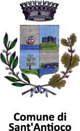 Stemma araldico con corona, nave, castello, albero e paesaggi naturali