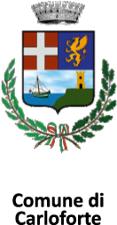 Stemma comunale con scudo diviso, nave, torre, leone e corona argentata sopra.